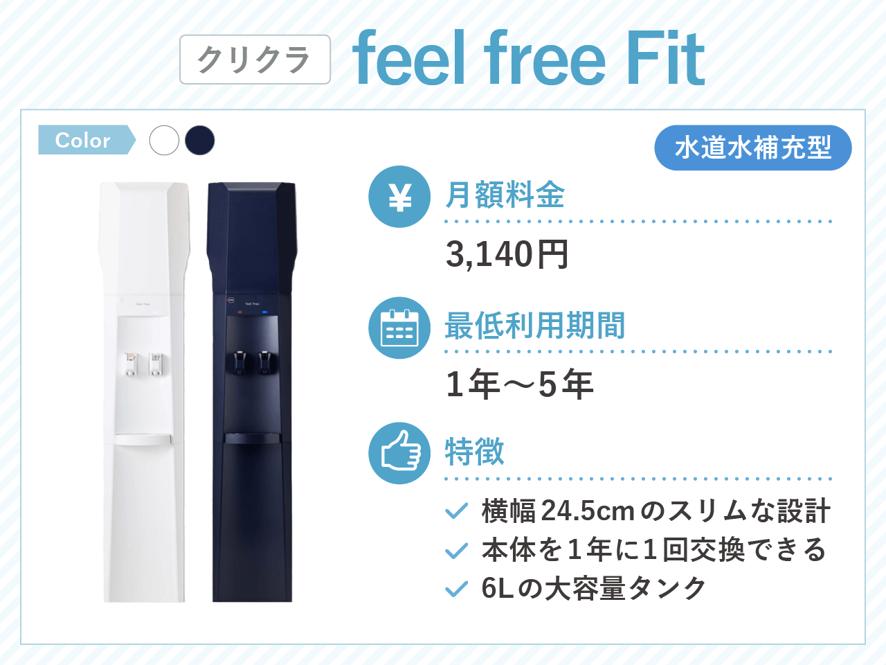 クリクラ feel free Fit（フィット）
