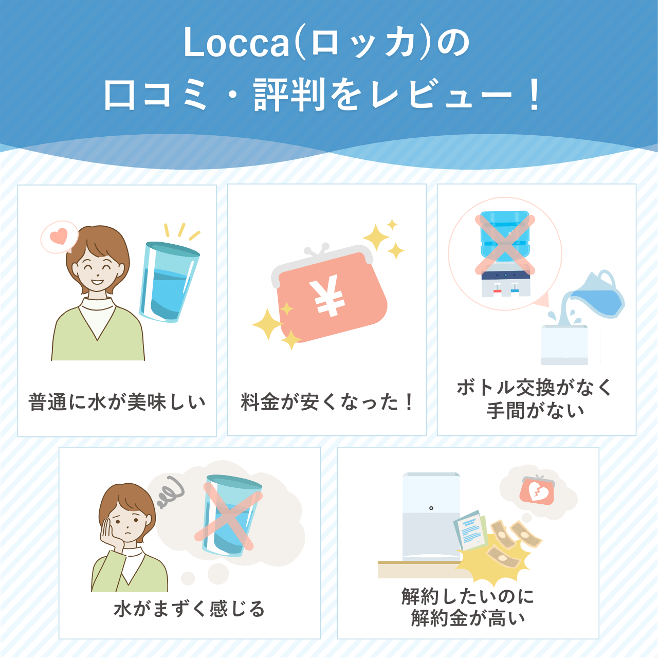 Locca(ロッカ)の口コミ・評判をレビュー！